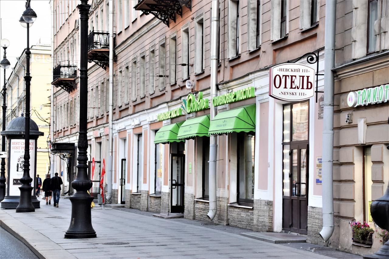 Hotel Nevsky 111 Sankt Petersburg Exterior foto